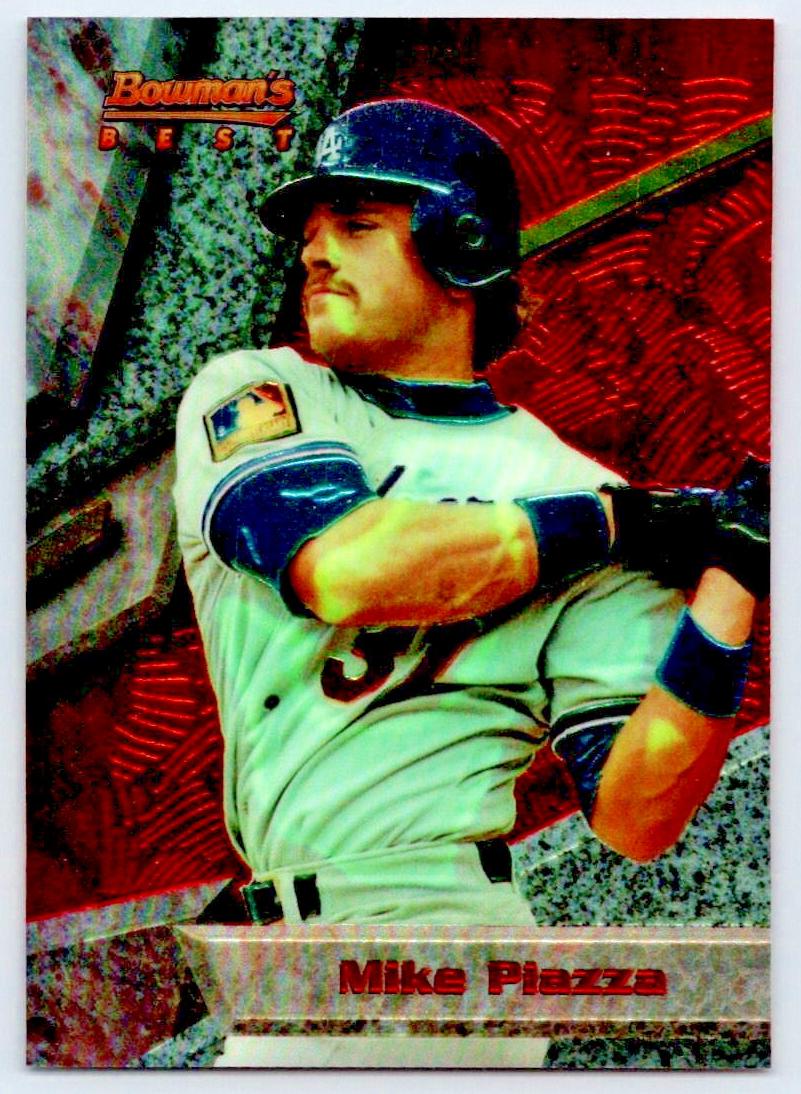 1994 Bowman's Best Baseball Red Mike Piazza #R81