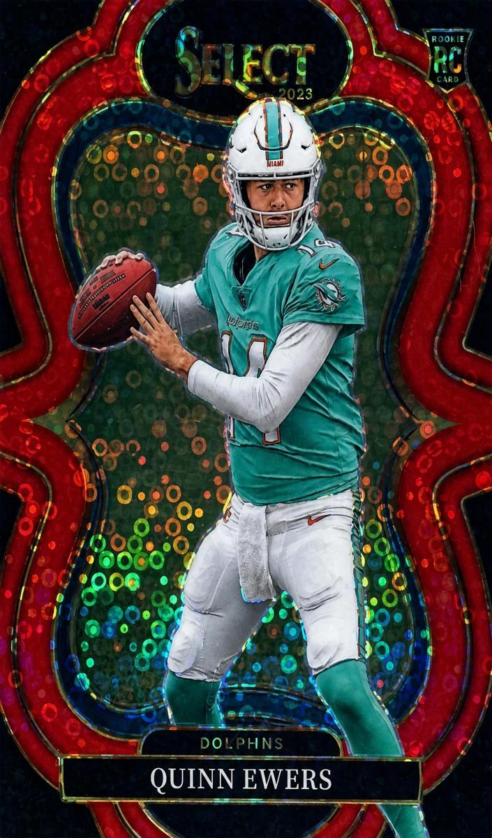 2025 Panini Select Football Red Quinn Ewers #381