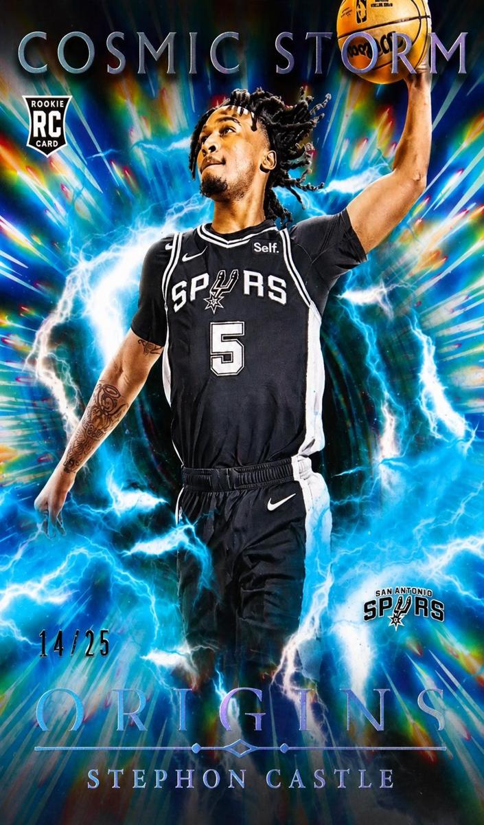 2024 Panini Origins Basketball Turquoise Stephon Castle #7