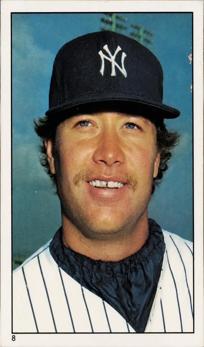 1981 Topps Stickers Baseball Rich Gossage #8