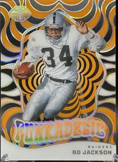 2023 Panini Illusions Football Orange Bo Jackson #2 PSA 10