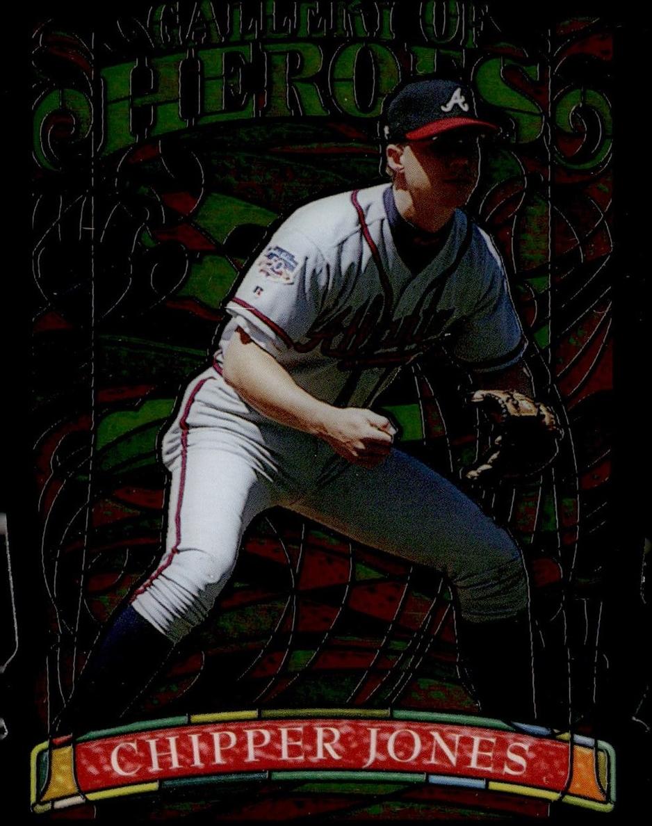 1998 Topps Gallery Baseball Chipper Jones #GH12 PSA 10