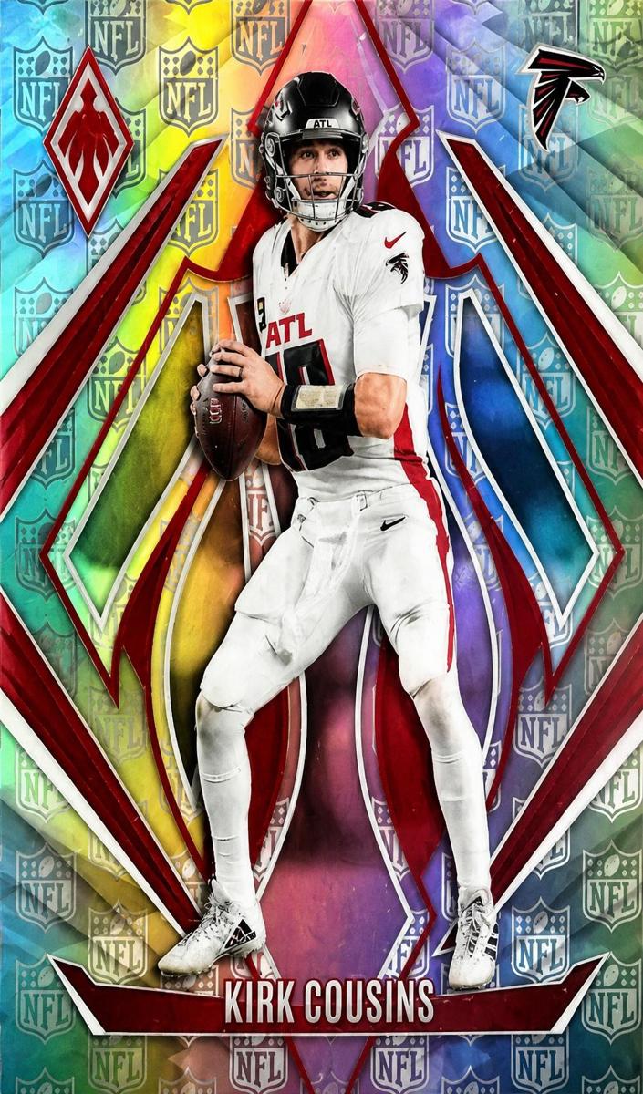 2024 Panini Phoenix Football NFL Shield Kirk Cousins #96