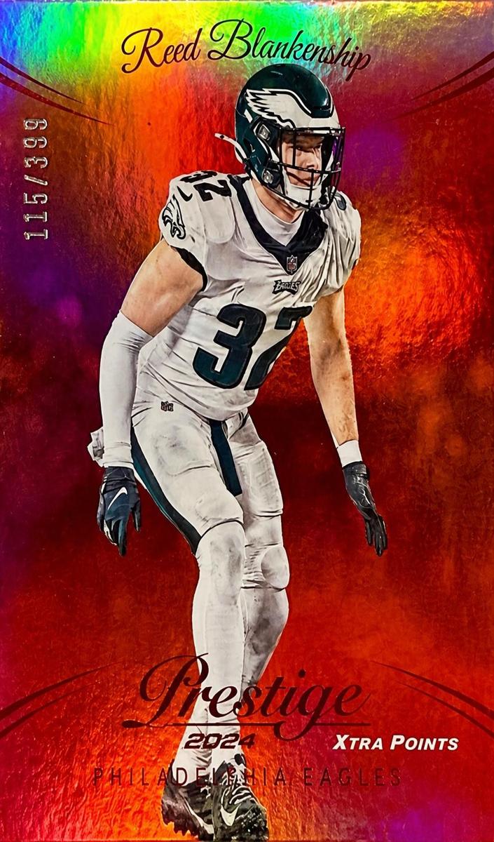 2024 Panini Prestige Football Red Premium Xtra Points Reed Blankenship #243