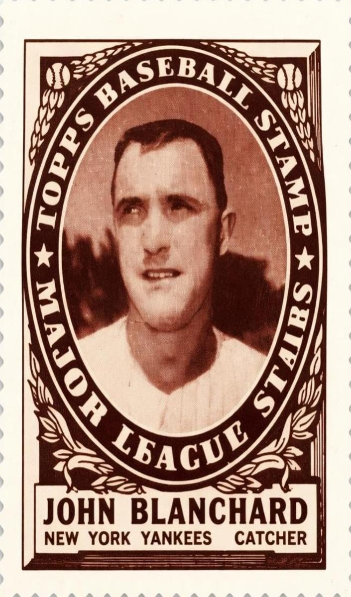1961 Topps Baseball John Blanchard #NNO PSA 8