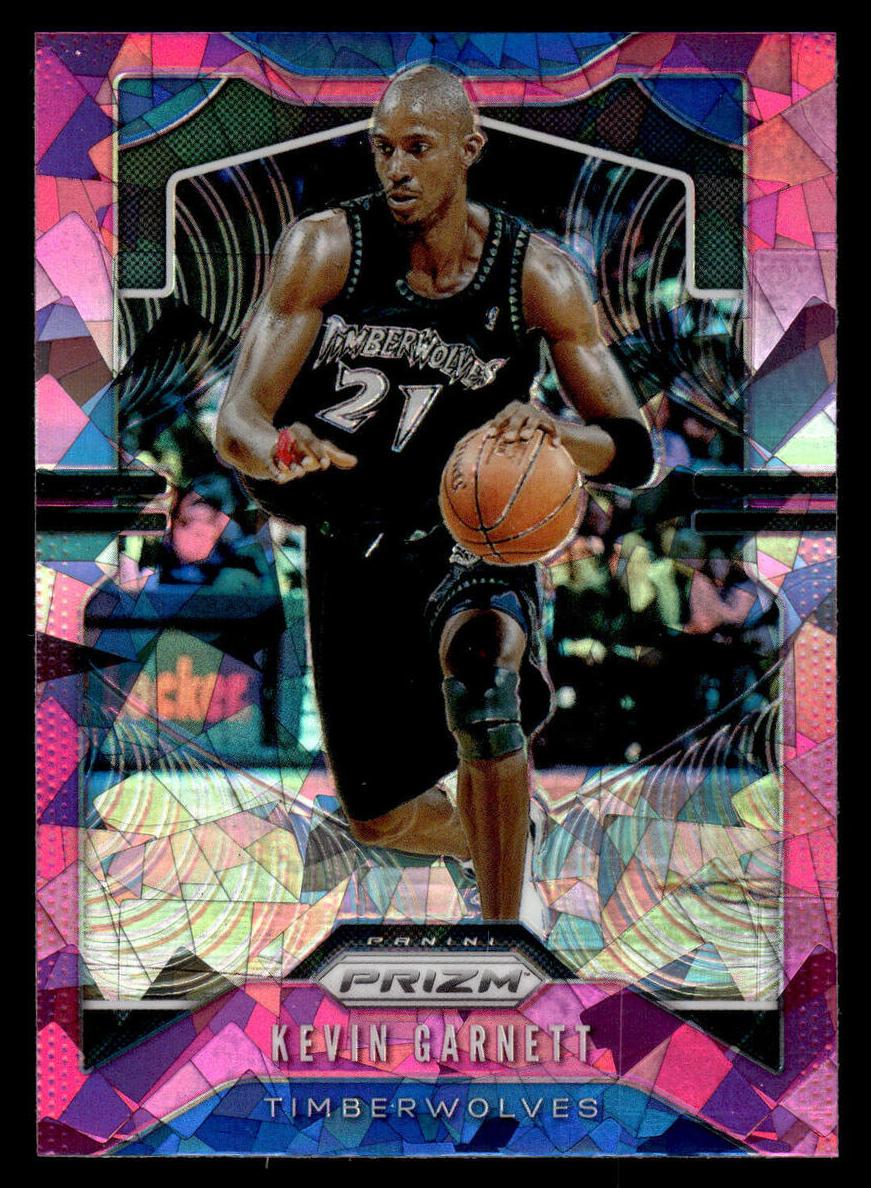 2019 Panini Prizm Basketball Pink Ice Kevin Garnett #1