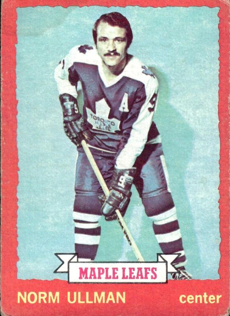 1973 O-Pee-Chee Hockey Norm Ullman #27 PSA 8
