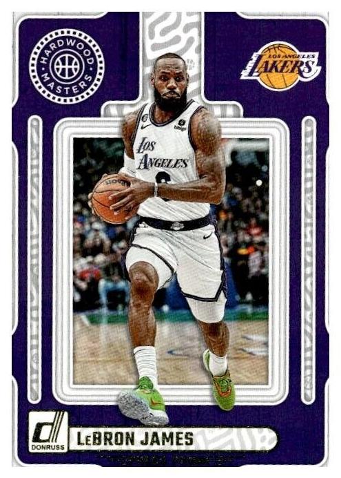 2023 Panini Donruss Basketball Press Proof Gold LeBron James #8