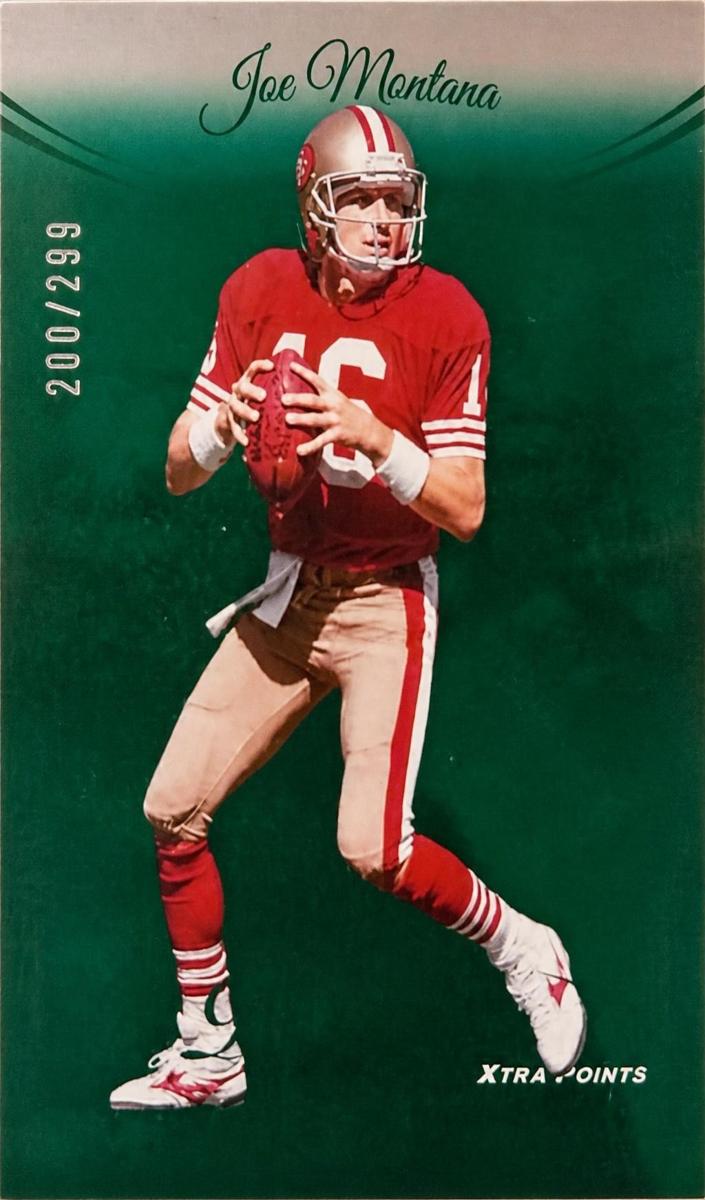2024 Panini Prestige Football Green Xtra Points Joe Montana #263