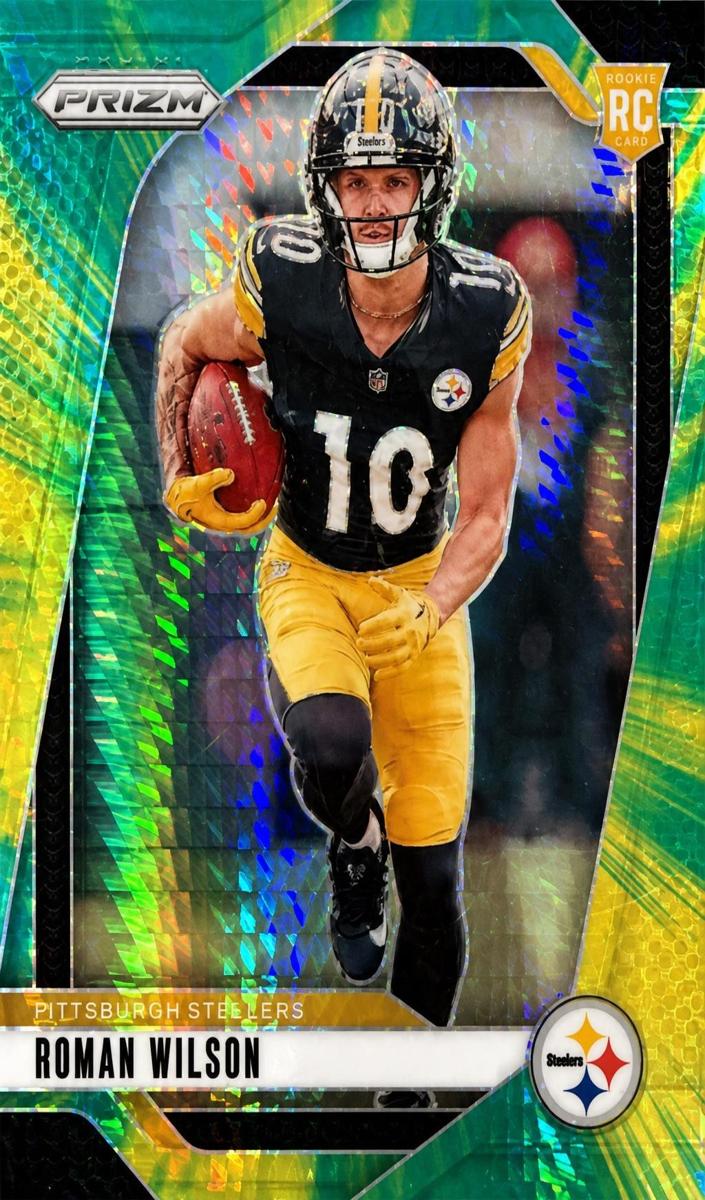 2024 Panini Prizm Football Hyper Roman Wilson #384