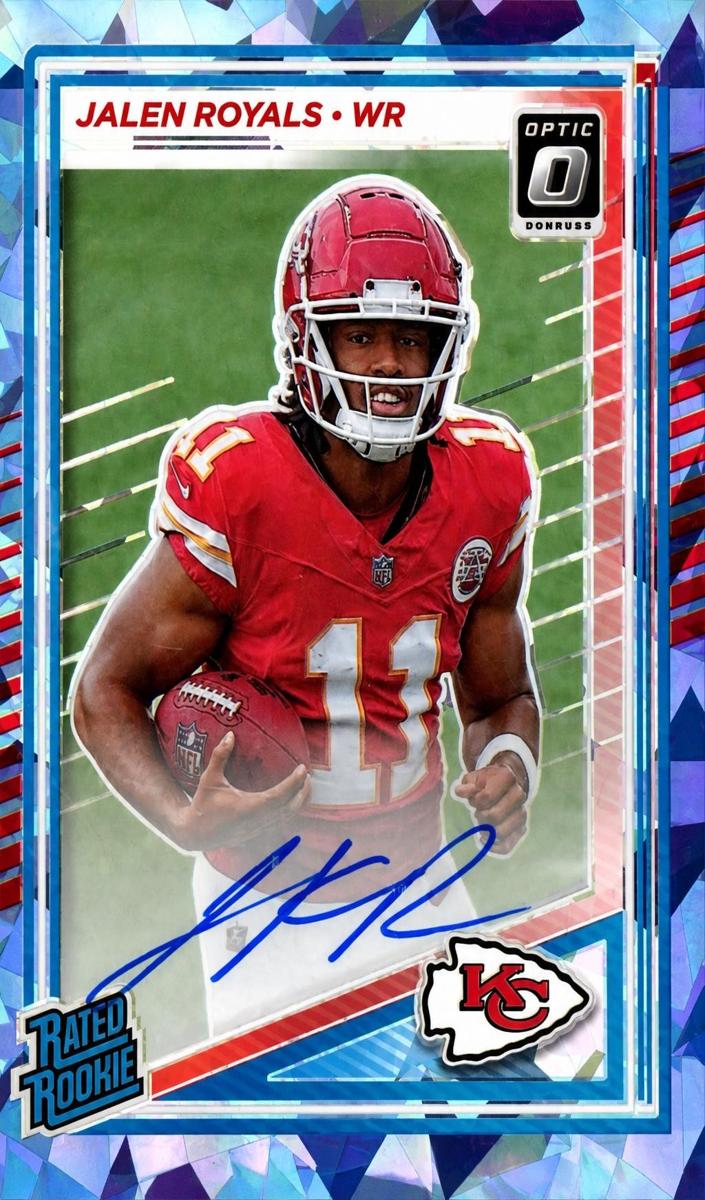 2025 Donruss Optic Football Ice Jalen Royals #251