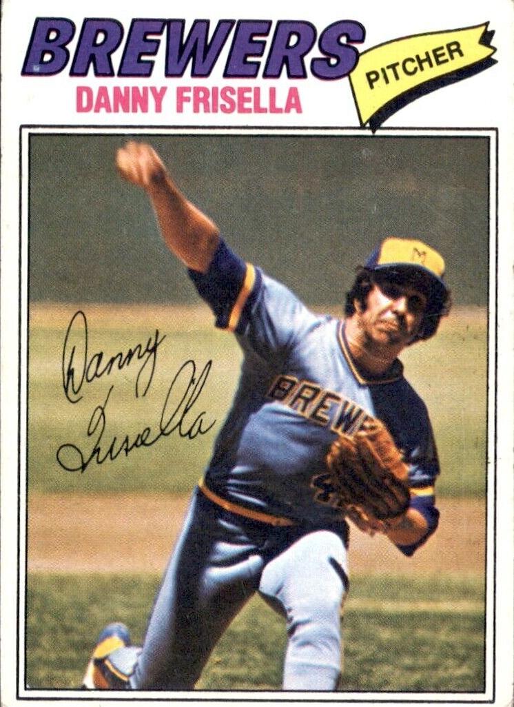 1977 Topps Baseball Danny Frisella #278