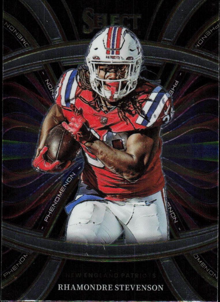 2022 Panini Select Football Rhamondre Stevenson #PHE-10