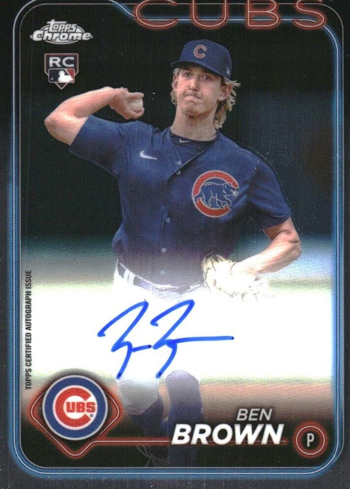 2024 Topps Chrome Update Baseball Ben Brown #RA-BB PSA 10