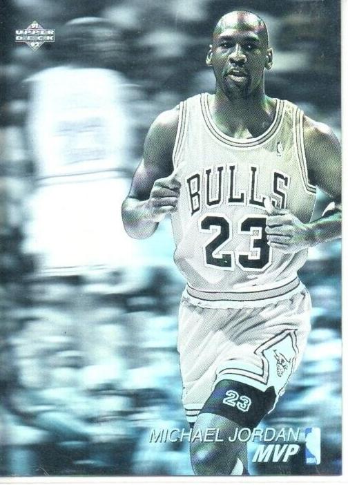 1992 Upper Deck Basketball Michael Jordan #AW4 PSA 9