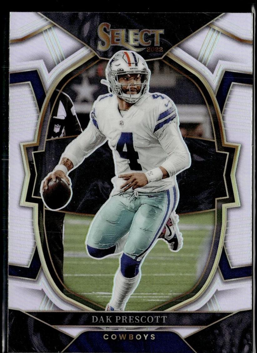 2022 Panini Select Football Silver Prizm Dak Prescott #85 PSA 9