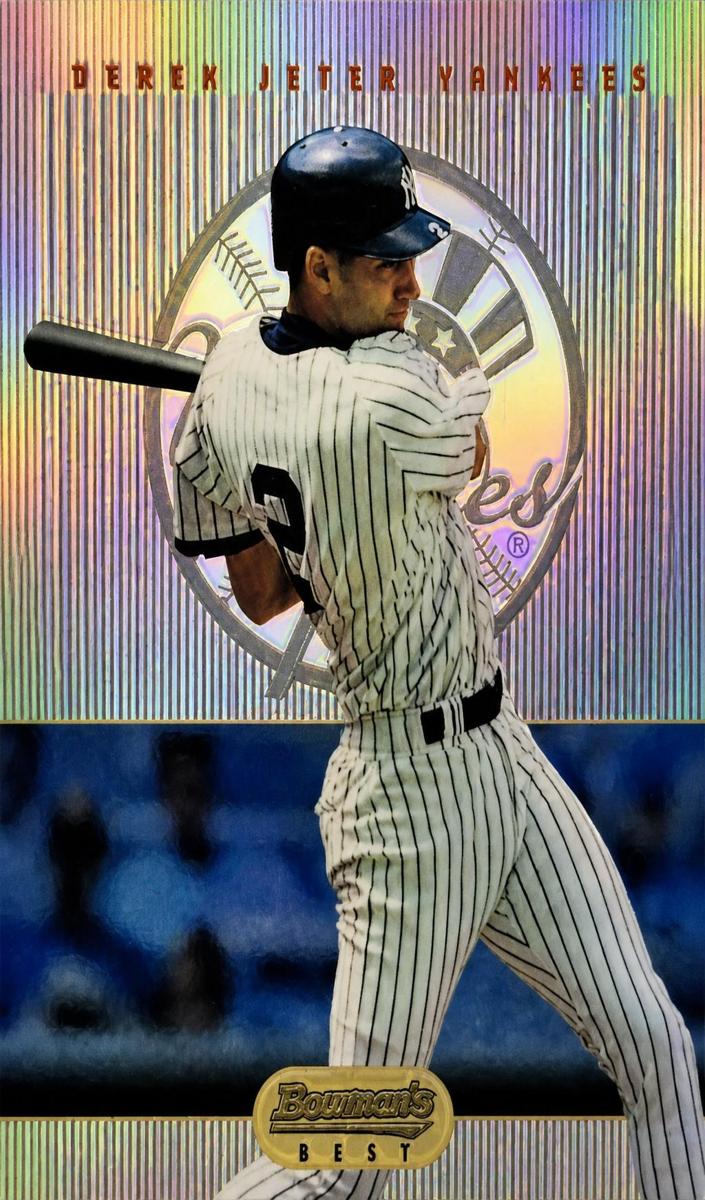 1995 Bowman's Best Baseball Refractor Derek Jeter #1