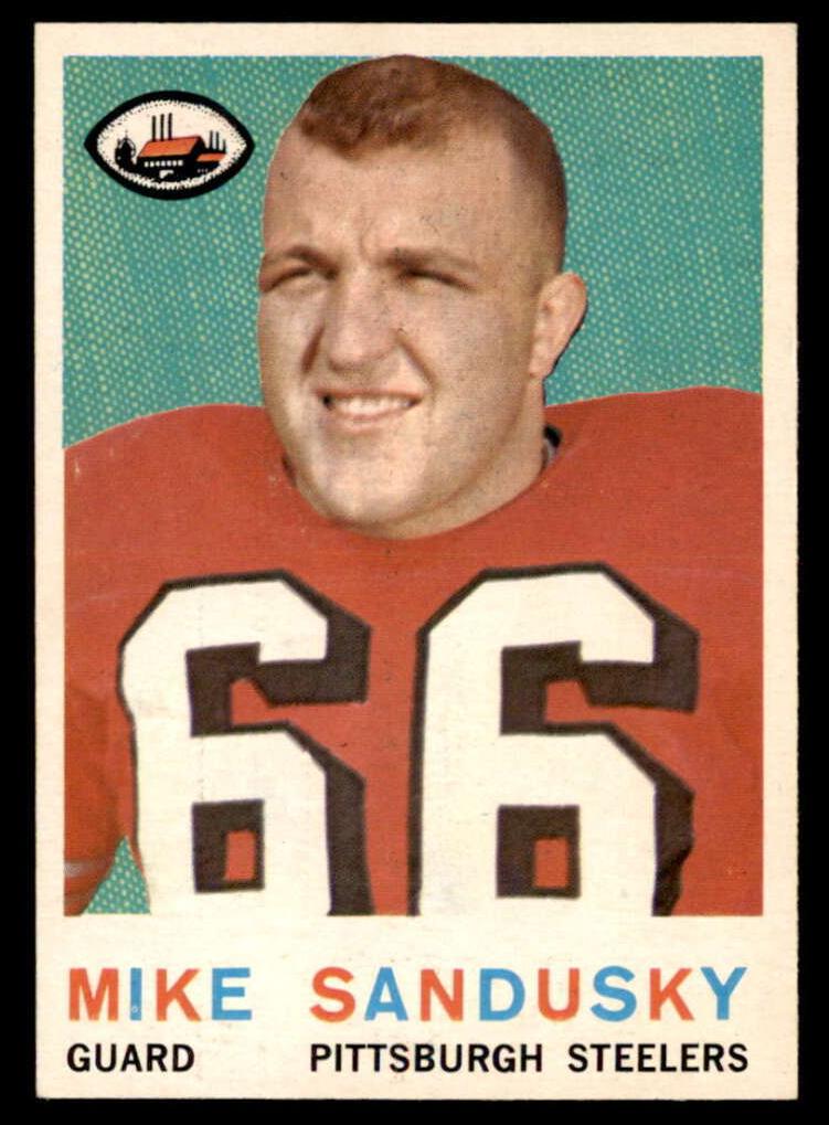 1959 Topps Football Mike Sandusky #136