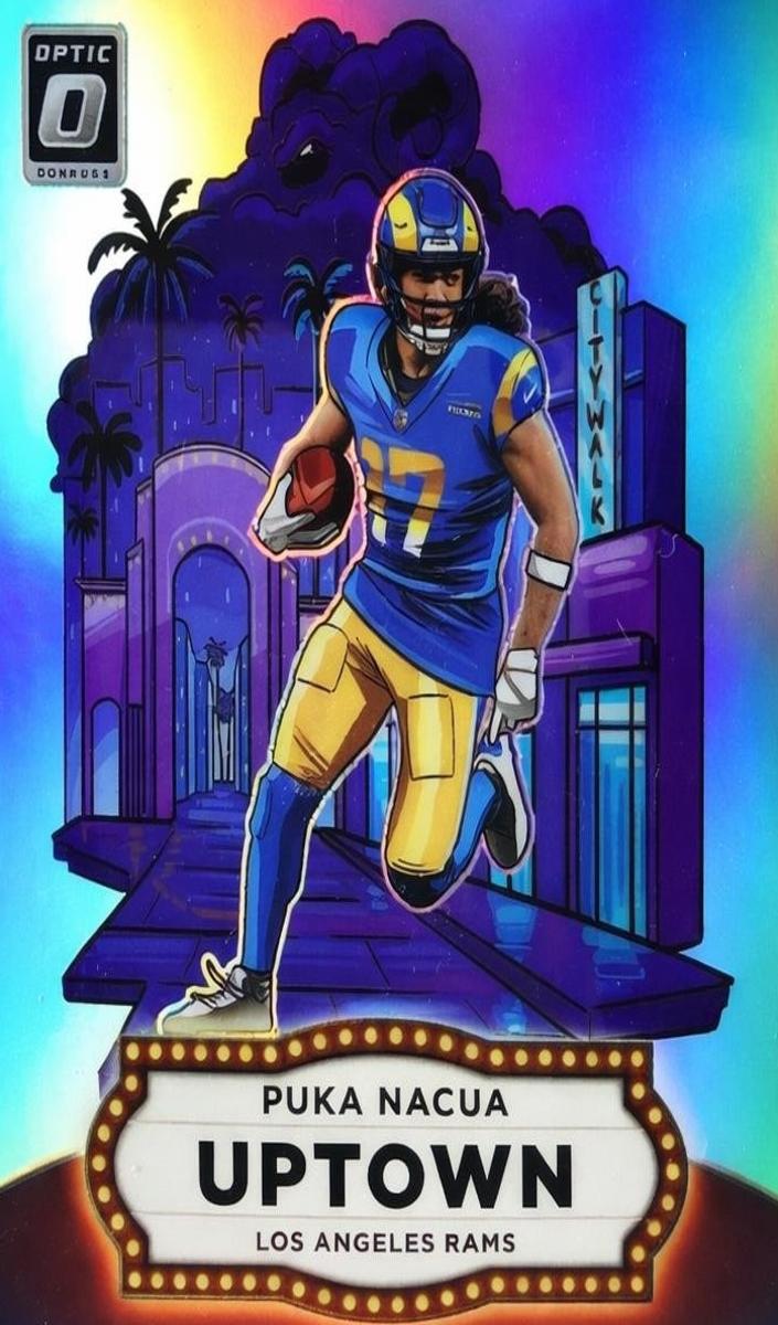 2025 Donruss Optic Football Puka Nacua #8 RAW Ungraded