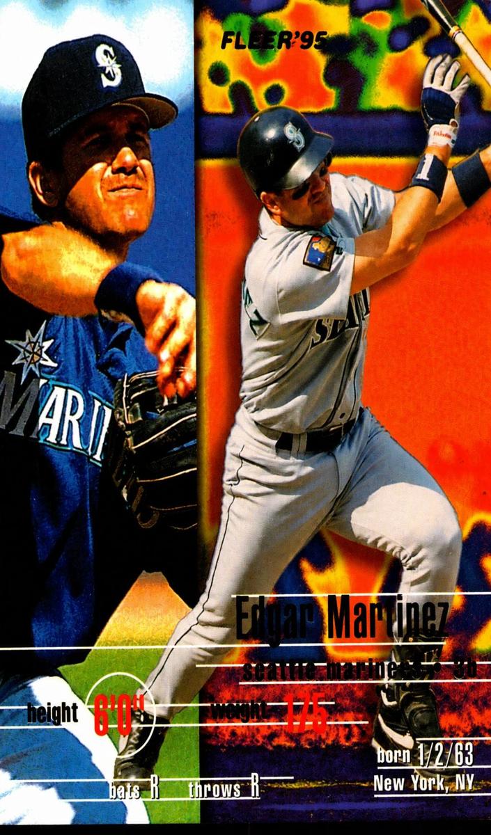1995 Fleer Baseball Edgar Martinez #272