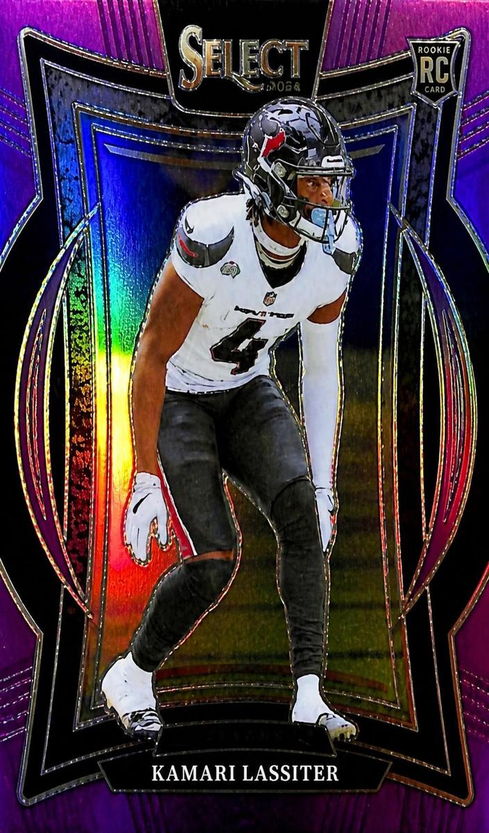 2024 Panini Select Football Purple Kamari Lassiter #77
