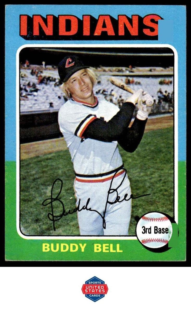 1975 Topps Baseball Buddy Bell #38 PSA 9
