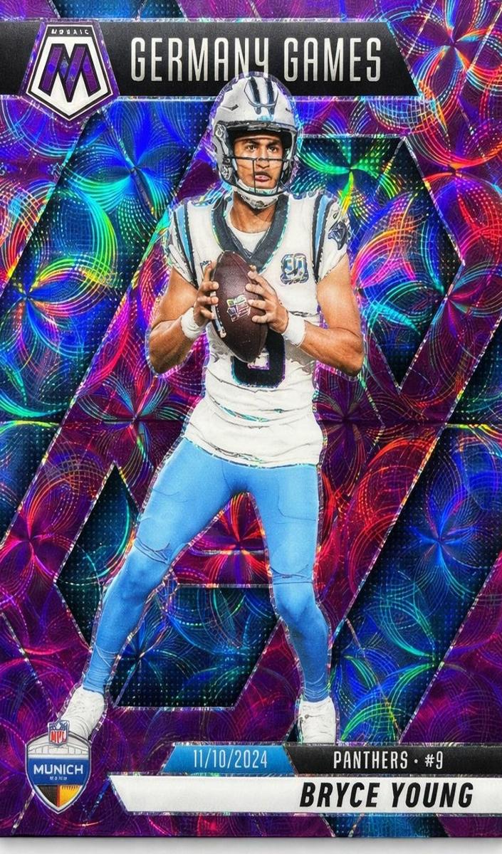 2025 Panini Mosaic Football Purple Scope Bryce Young #269