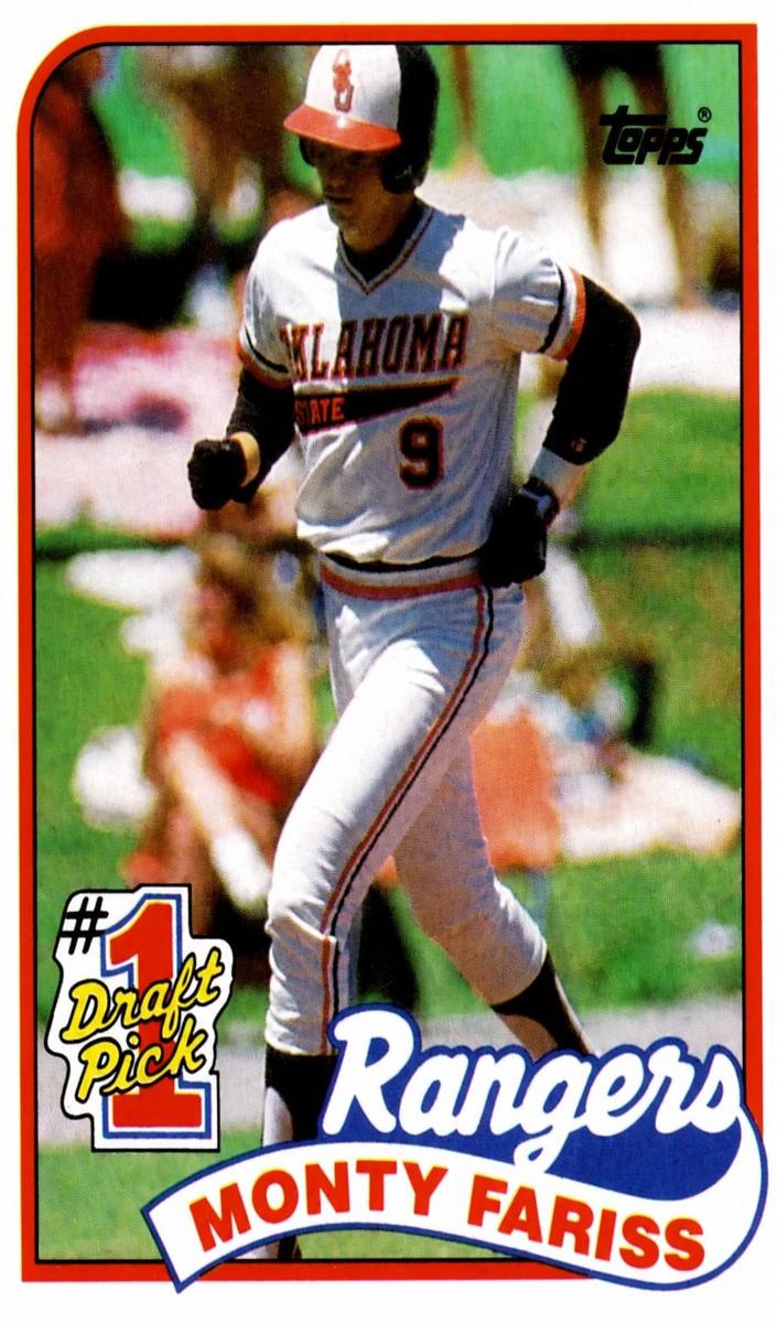 1989 Topps Baseball Monty Fariss #177 PSA 10