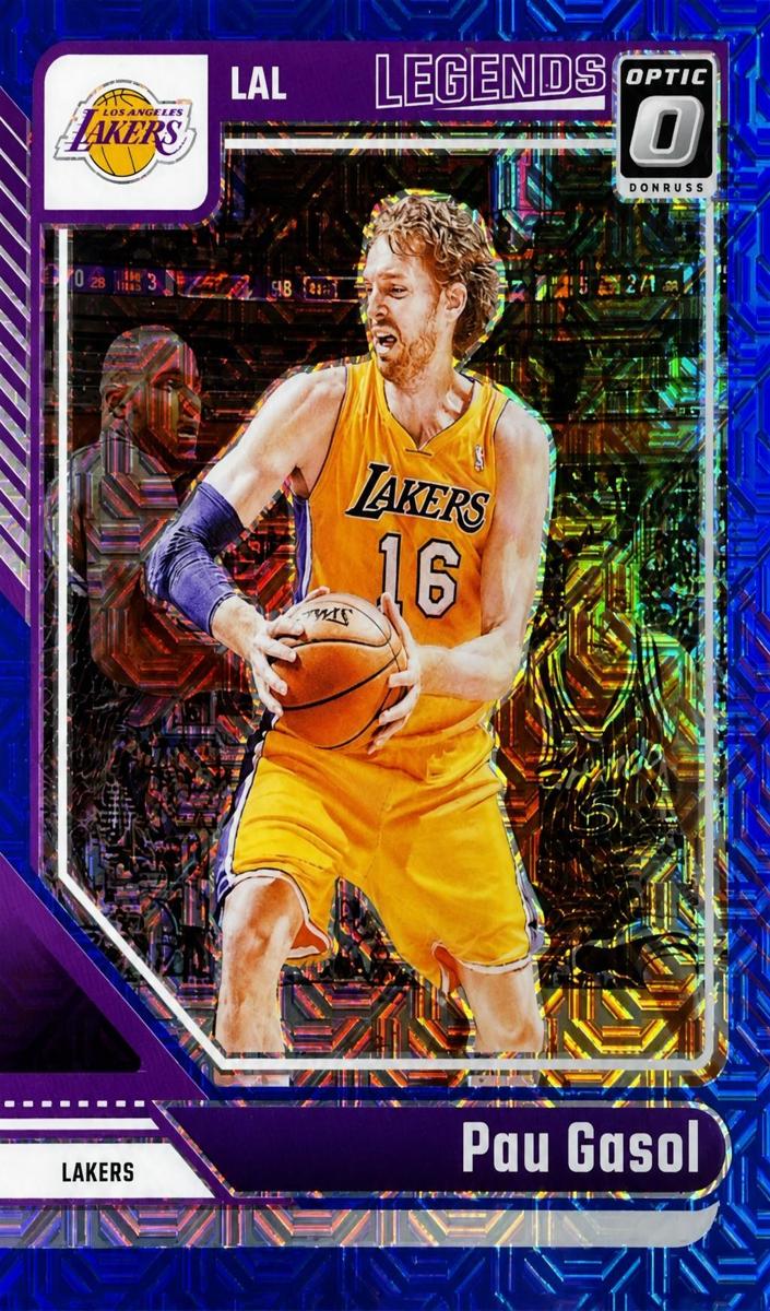 2024 Donruss Optic Basketball Choice Blue Pau Gasol #234