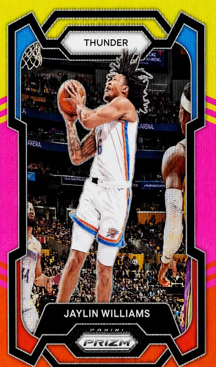 2023 Panini Prizm Basketball Multi Wave Jaylin Williams #214