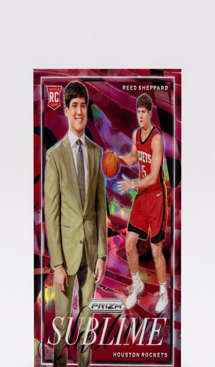 2024 Panini Prizm Basketball Reed Sheppard #14 PSA 10