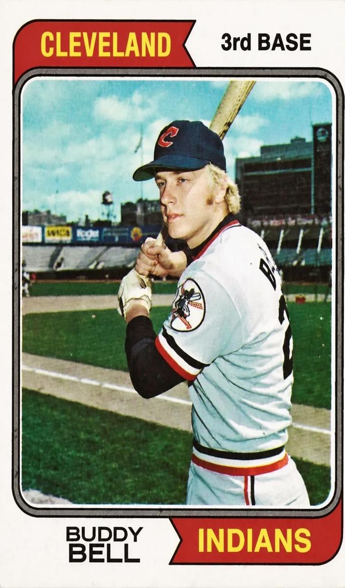 1974 O-Pee-Chee Baseball Buddy Bell #257