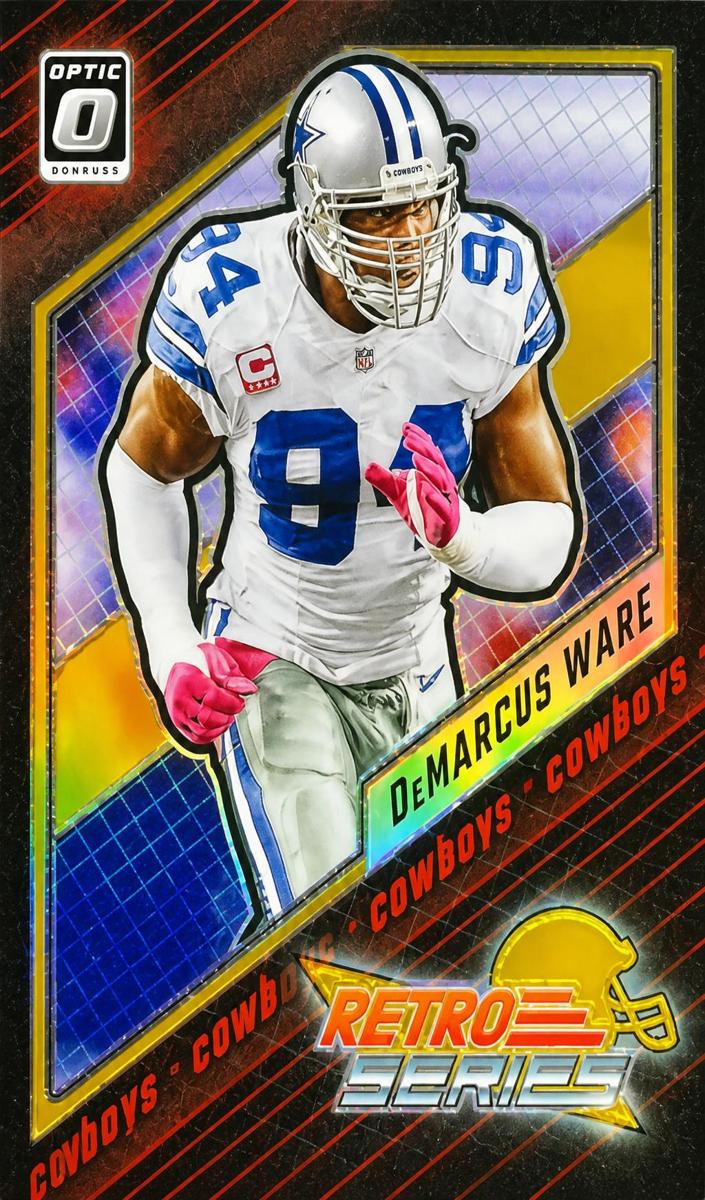 2023 Donruss Optic Football Gold DeMarcus Ware #8