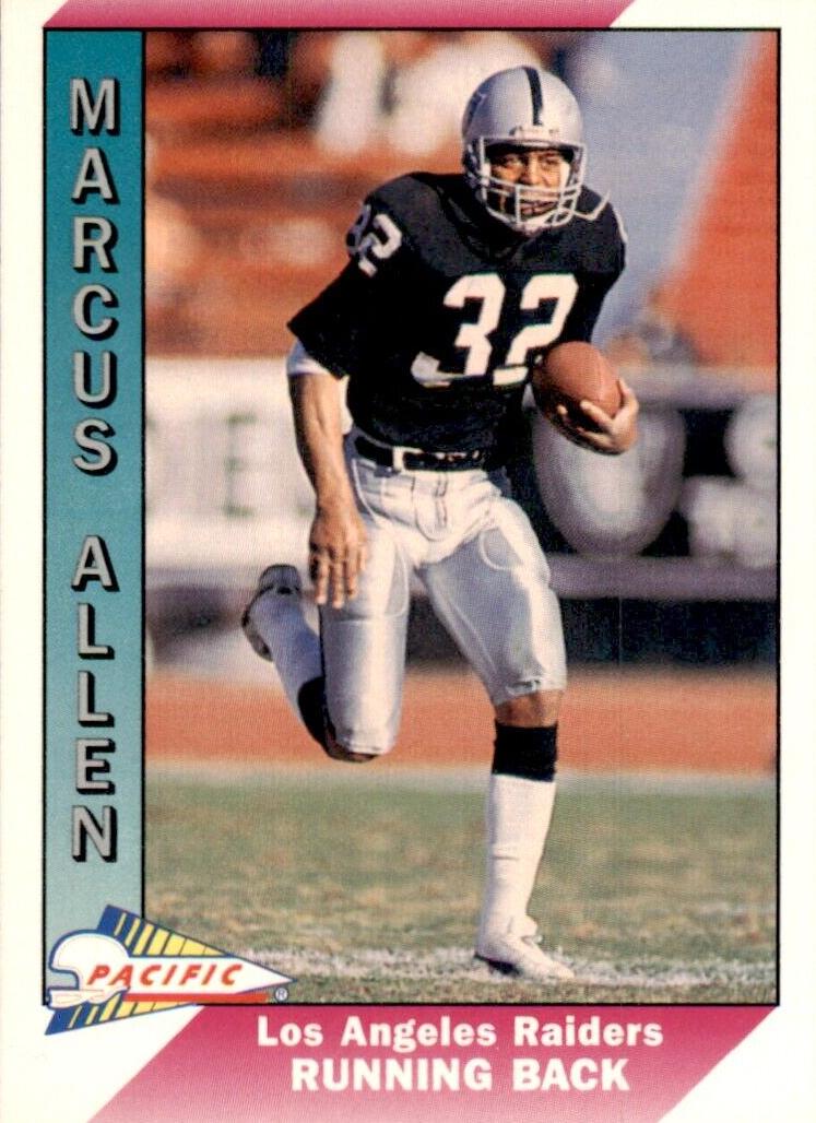 1991 Pacific Football Marcus Allen #225 PSA 9