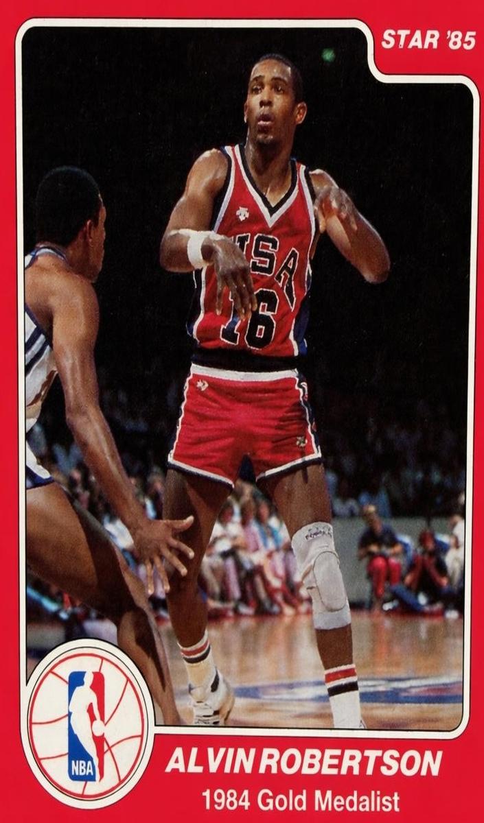 1984 Star Basketball Alvin Robertson #198