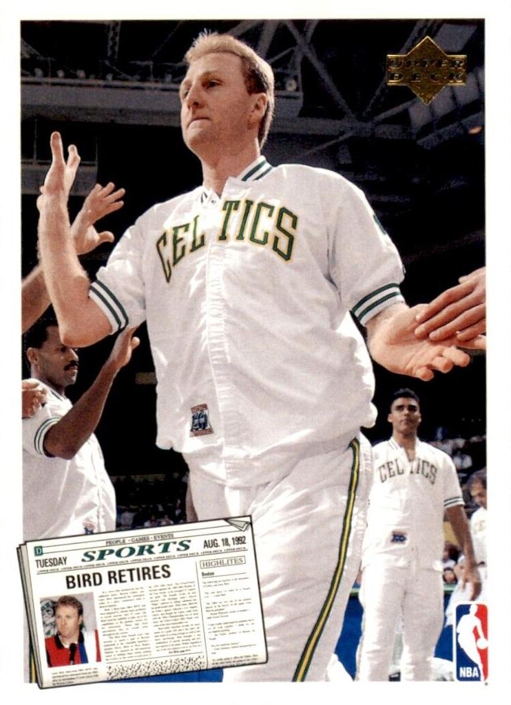 1992 Upper Deck Basketball Larry Bird #SP1 PSA 10