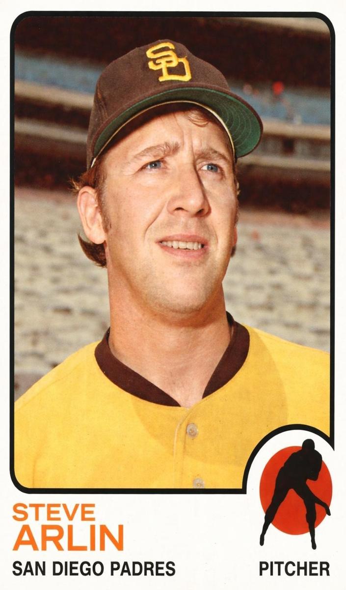 1973 O-Pee-Chee Baseball Steve Arlin #294 PSA 9