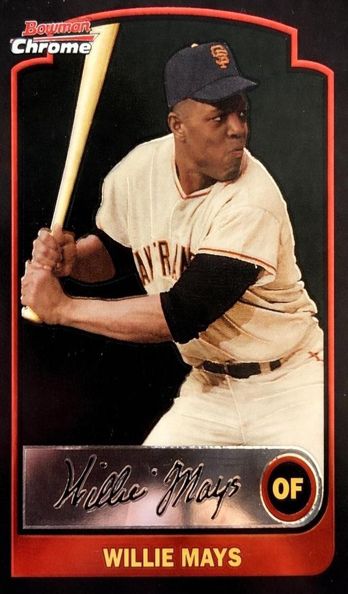 2003 Bowman Chrome Baseball Willie Mays #351 PSA 10