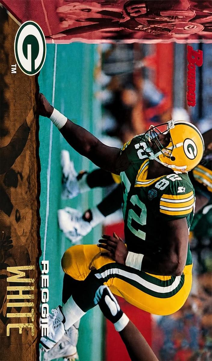 1995 Bowman Football Reggie White #185