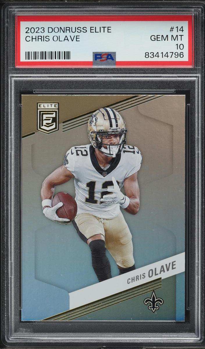 2023 Donruss Elite Football Chris Olave #14