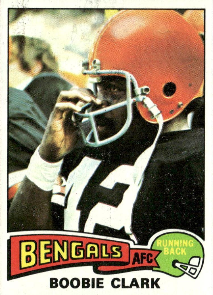 1975 Topps Football Boobie Clark #491