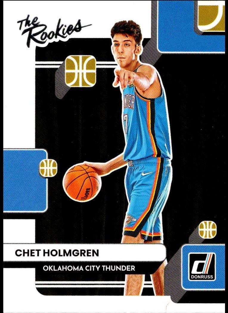 2022 Panini Donruss Basketball Chet Holmgren #2 PSA 9