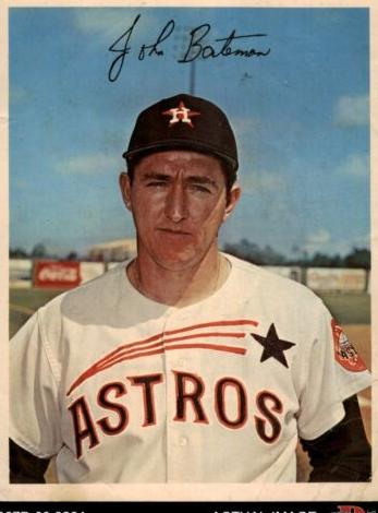 1967 Dexter Press Premiums Baseball John Bateman #NNO