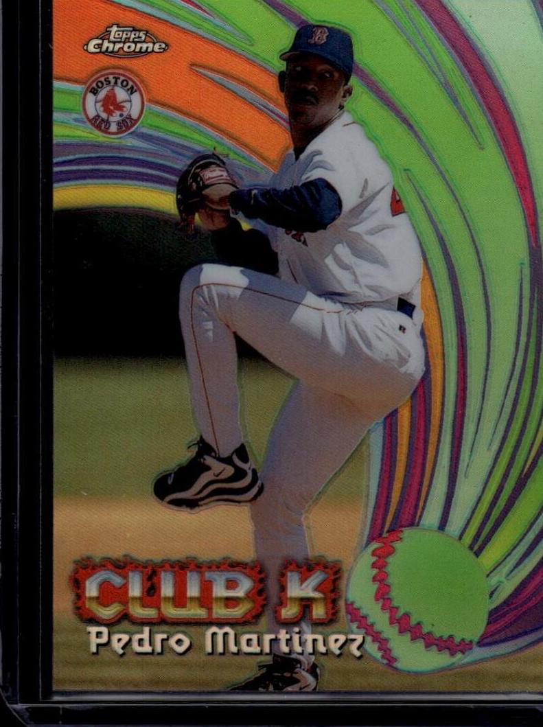1999 Topps Chrome Baseball Refractor Pedro Martinez #AE29