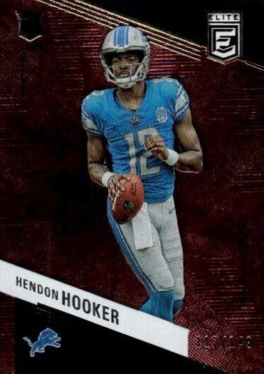 2023 Donruss Elite Football Maroon Hendon Hooker #142 PSA 10