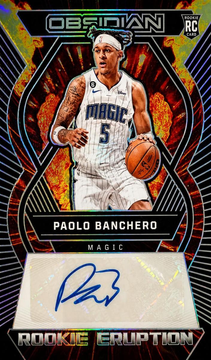 2022 Panini Obsidian Basketball Paolo Banchero #RE-BOP