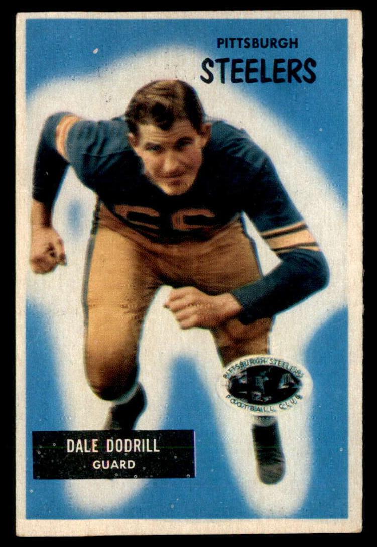 1955 Bowman Football Dale Dodrill #79