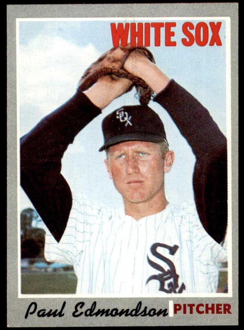 1970 Topps Baseball Paul Edmondson #414 PSA 8.5