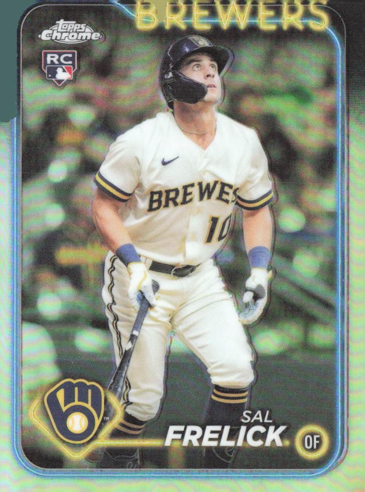 2024 Topps Chrome Baseball Refractor Sal Frelick #39 PSA 9