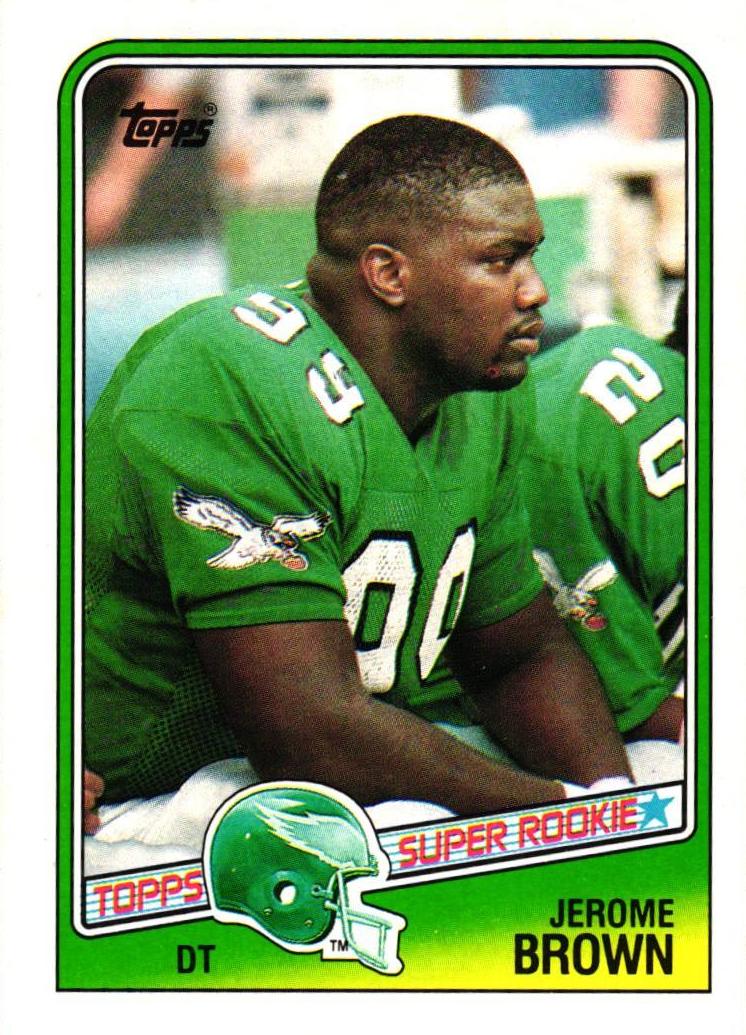 1988 Topps Football Jerome Brown #247 PSA 9